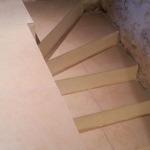 Carrelage escaliers