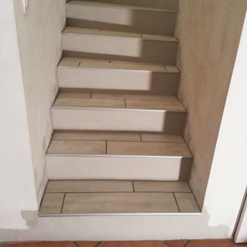 Carrelage escaliers